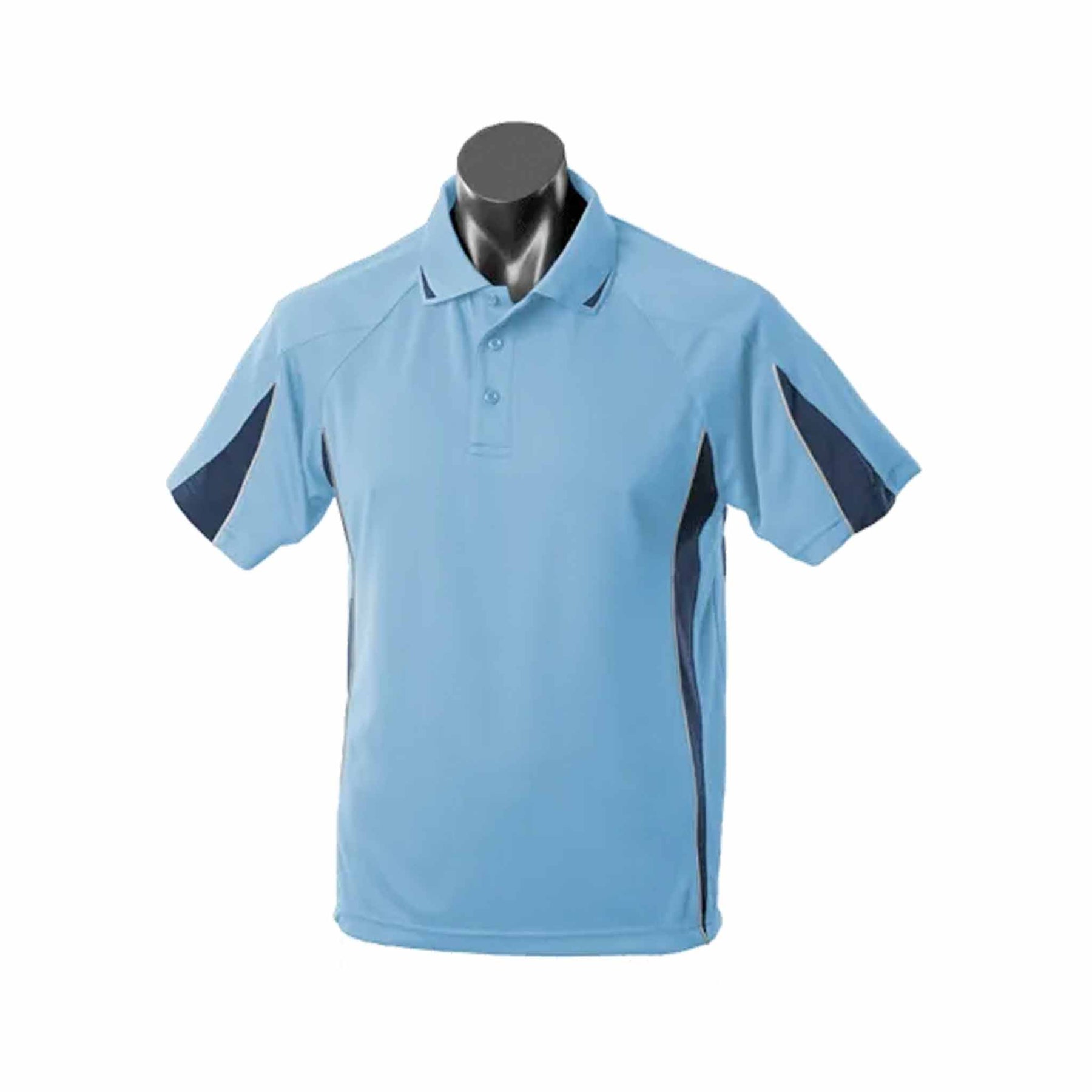 aussie pacific eureka mens polo in sky navy