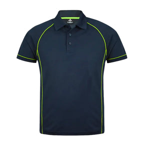 aussie pacific endeavour polo in navy green