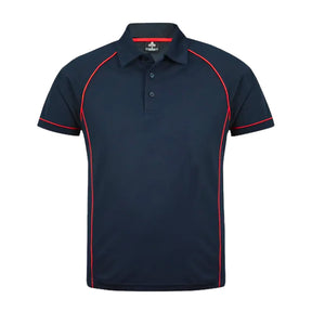 aussie pacific endeavour polo in navy red