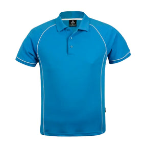 aussie pacific endeavour polo in pacific blue white
