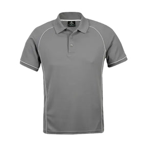 aussie pacific endeavour polo in silver white