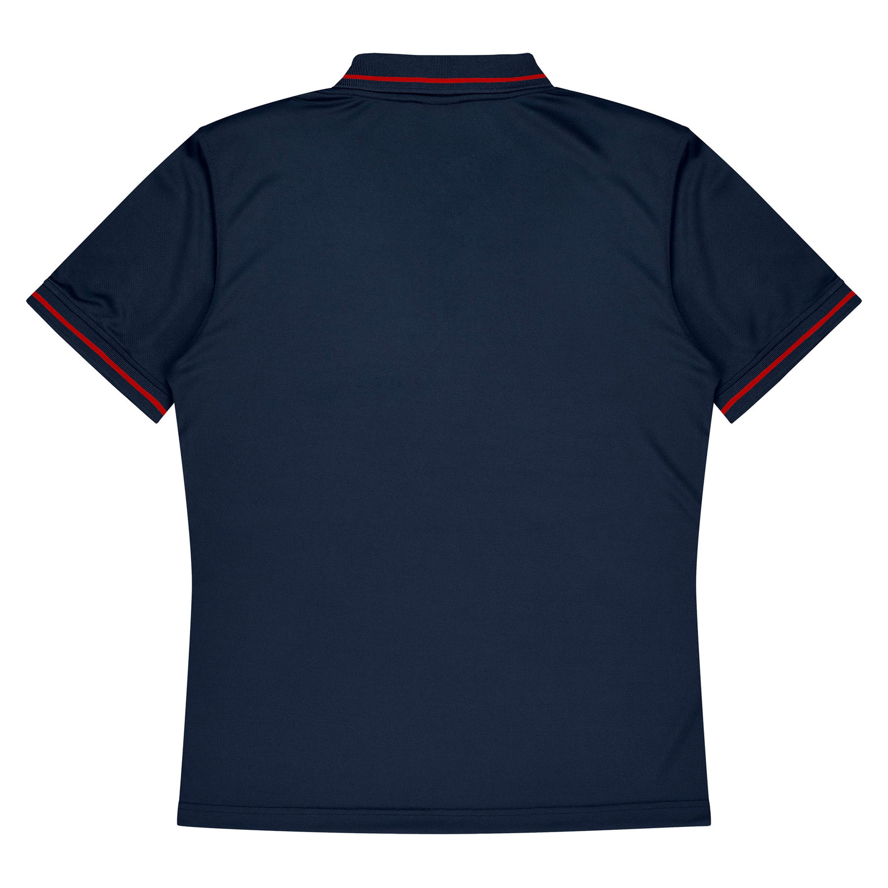 aussie pacific cottesloe mens polo in navy red