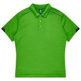 aussie pacific currumbin mens polos in kawa green black