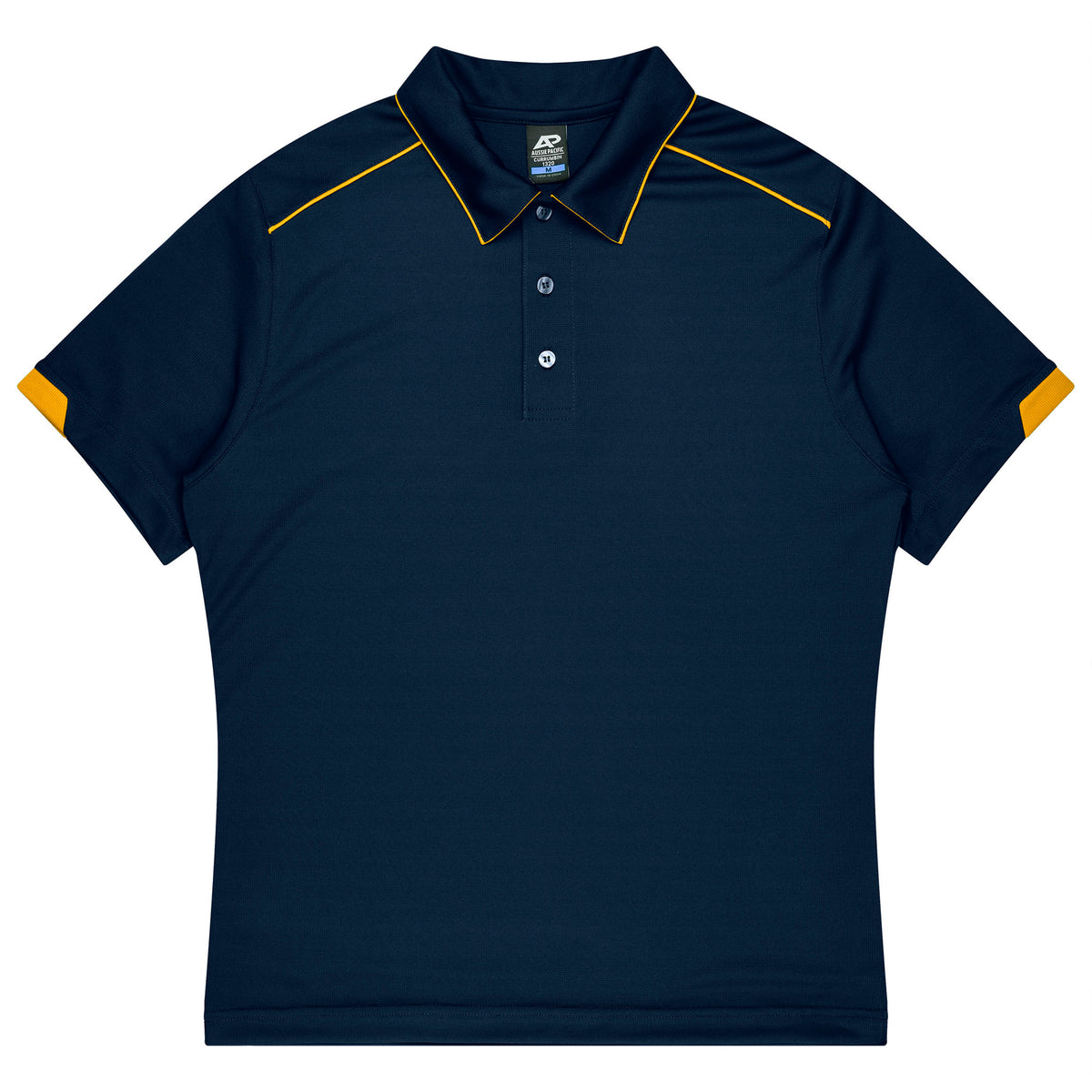 currumbin kids polo in navy gold