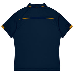 currumbin kids polo in navy gold