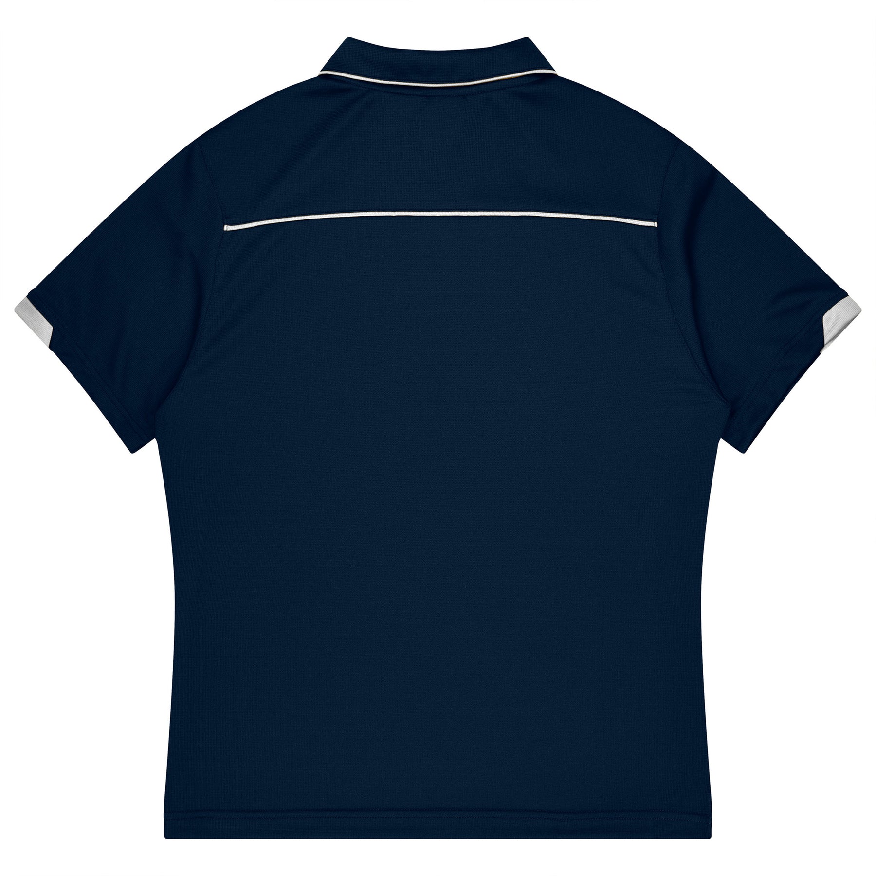 aussie pacific currumbin mens polos in navy white