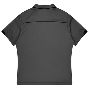 currumbin kids polo in slate black