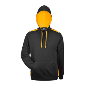 aussie pacific paterson mens hoodies in black gold