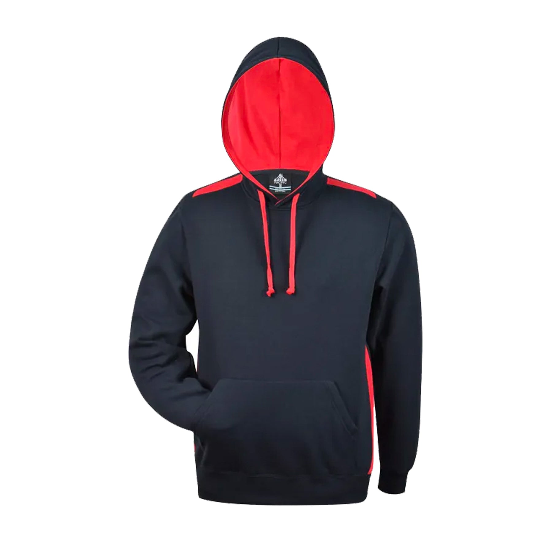 aussie pacific paterson mens hoodies in navy red
