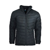 aussie pacific buller puffer jacket in black