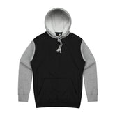MONASH MENS HOODIES - BLACK/ASSORTED CONTRAST COLOUR - 1530