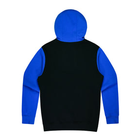 MONASH MENS HOODIES - BLACK/ASSORTED CONTRAST COLOUR - 1530