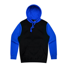 MONASH MENS HOODIES - BLACK/ASSORTED CONTRAST COLOUR - 1530