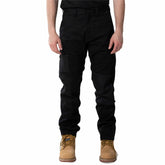 cat black machine pants