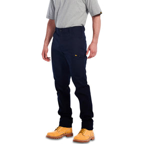 cat workwear stretch canvas utility pant in navy