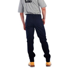 cat workwear stretch canvas utility pant in navy