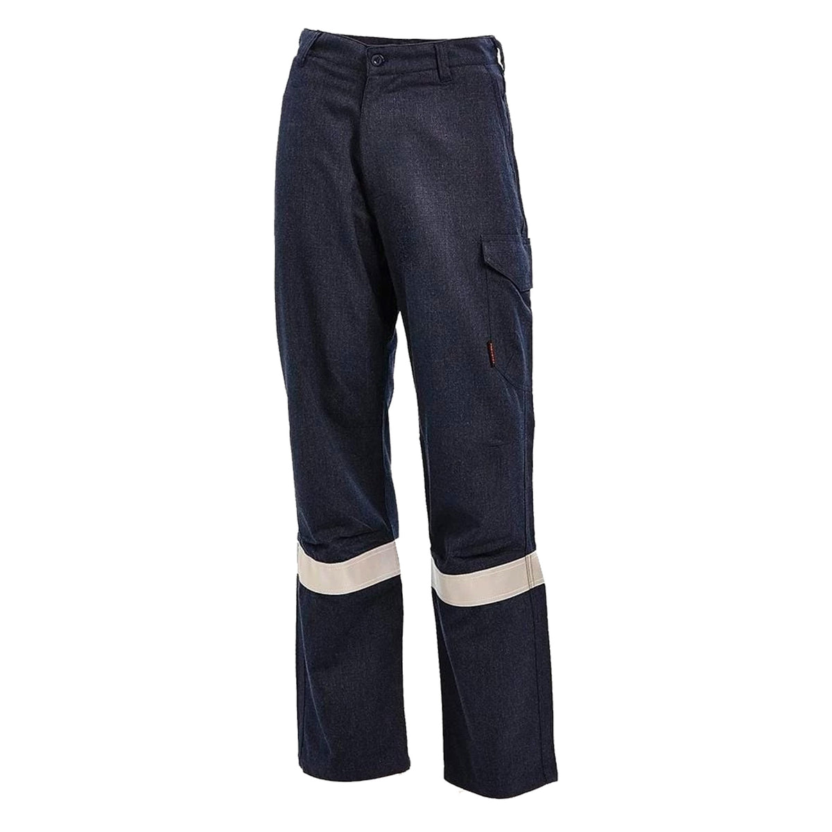 navy fire retardant inherent ripstop vented cargo pant with tape
