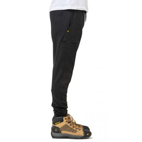 cat workwear track pants in black