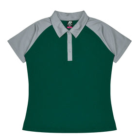 manly ladies polo in bottle silver