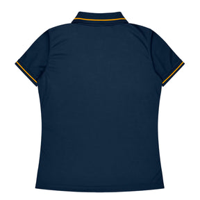 cottesloe ladies polo in navy gold