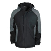 napier ladies jacket in black grey