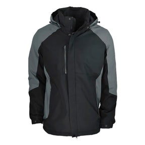 napier ladies jacket in black grey