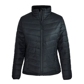 buller ladies puffer jacket in black