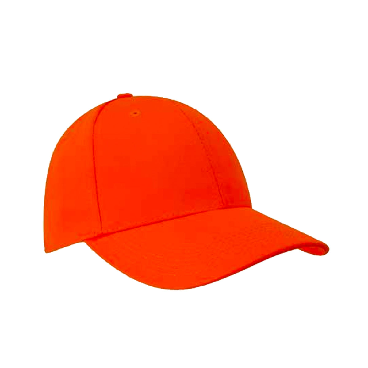 orange luminescent safety cap