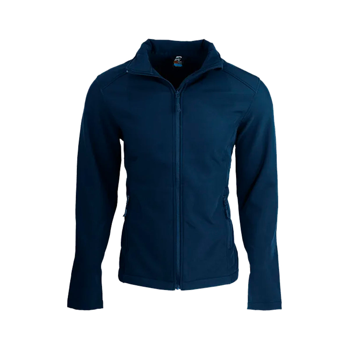 kids selwyn softshell jacket in navy