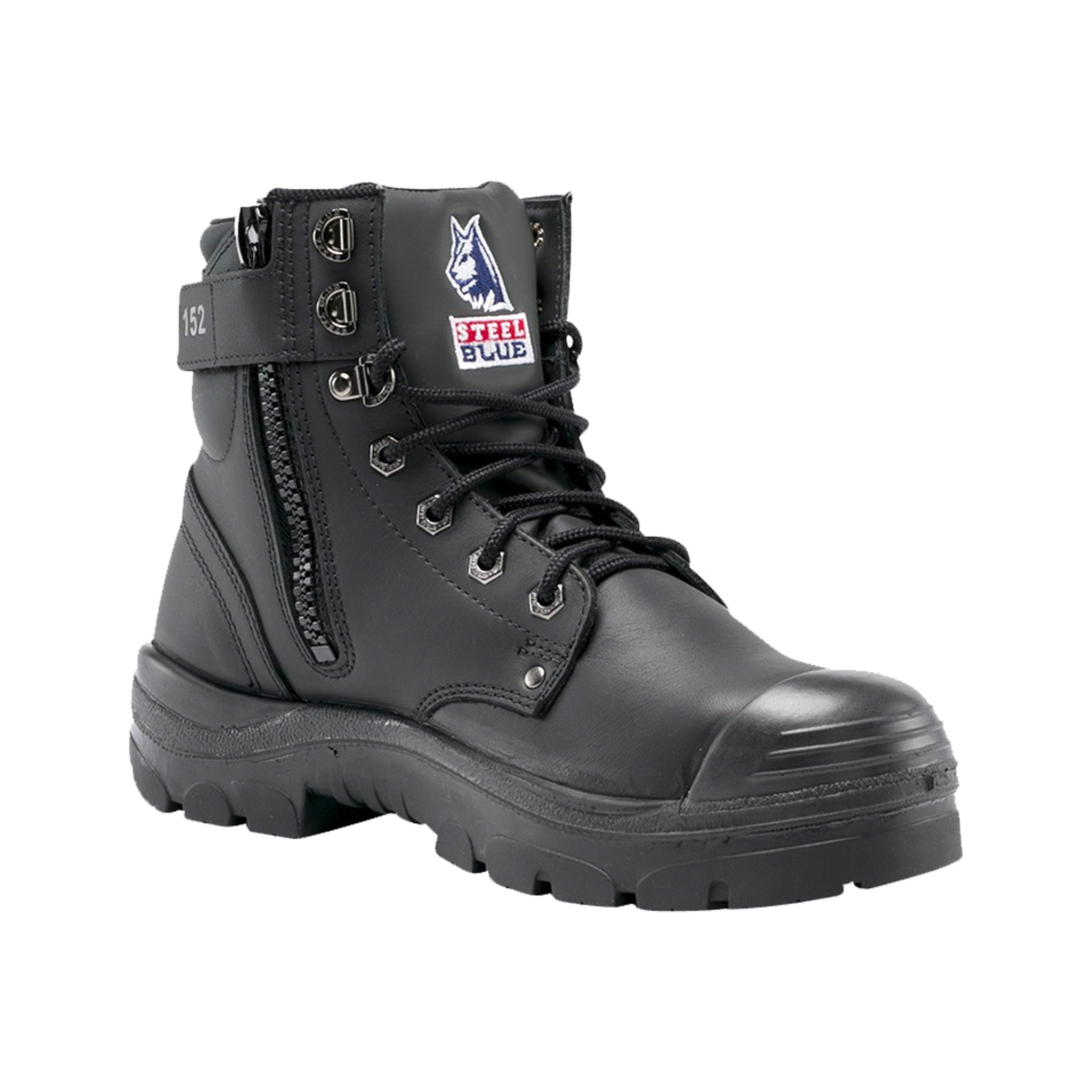 steel blue boots afterpay