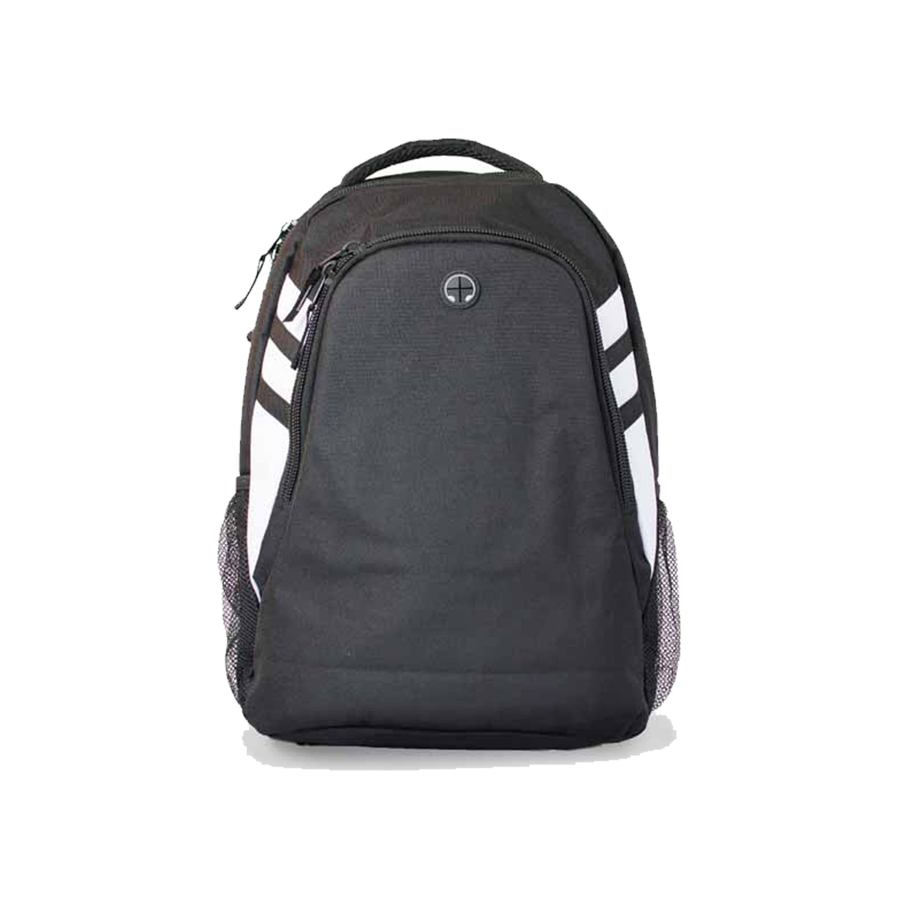 black white tasman backpack