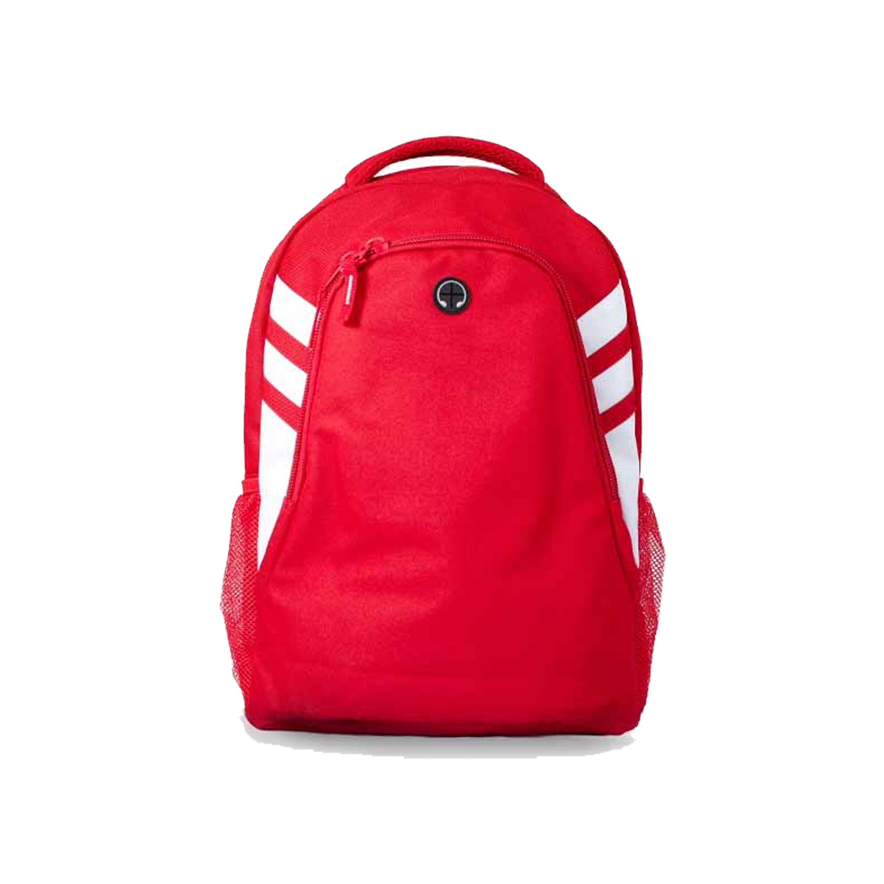 red white tasman backpack