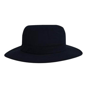 navy microfibre adjustable bucket hat