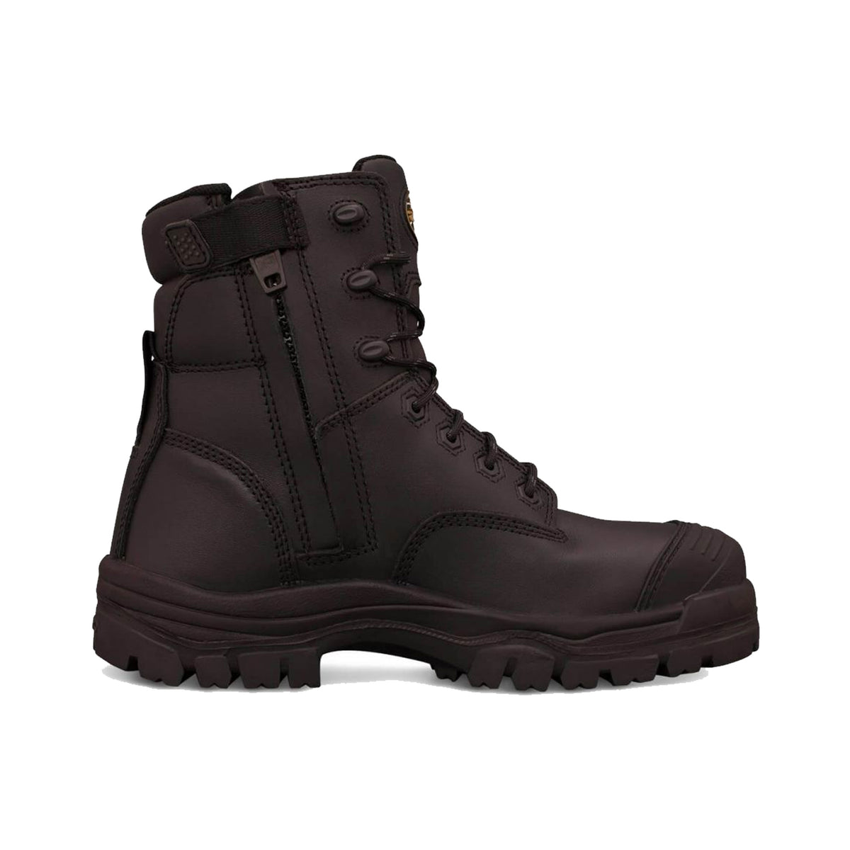 oliver 150mm black zip sided boot
