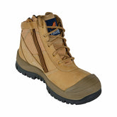 mongrel wheat zip sider boot