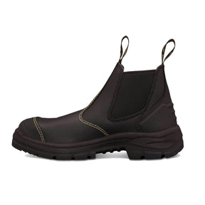 oliver black elastic sided boot