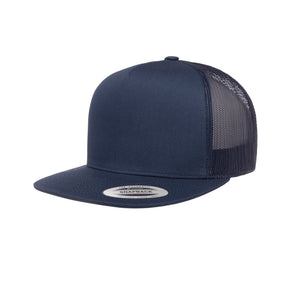 yupoong classic universal trucker cap in navy