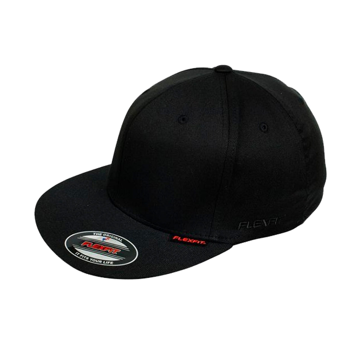 flexfit pro baseball cap in black