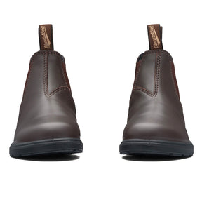 blundstone kids blunnies brown full grain leather boot