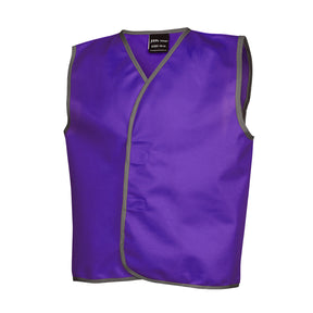 kids hi vis fluro vest in purple