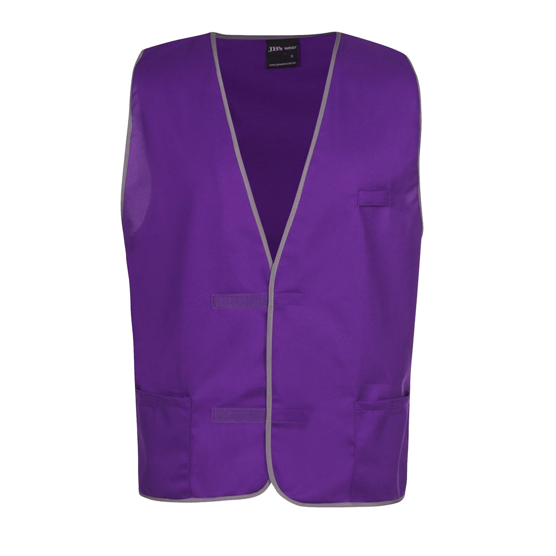 purple fluro vest