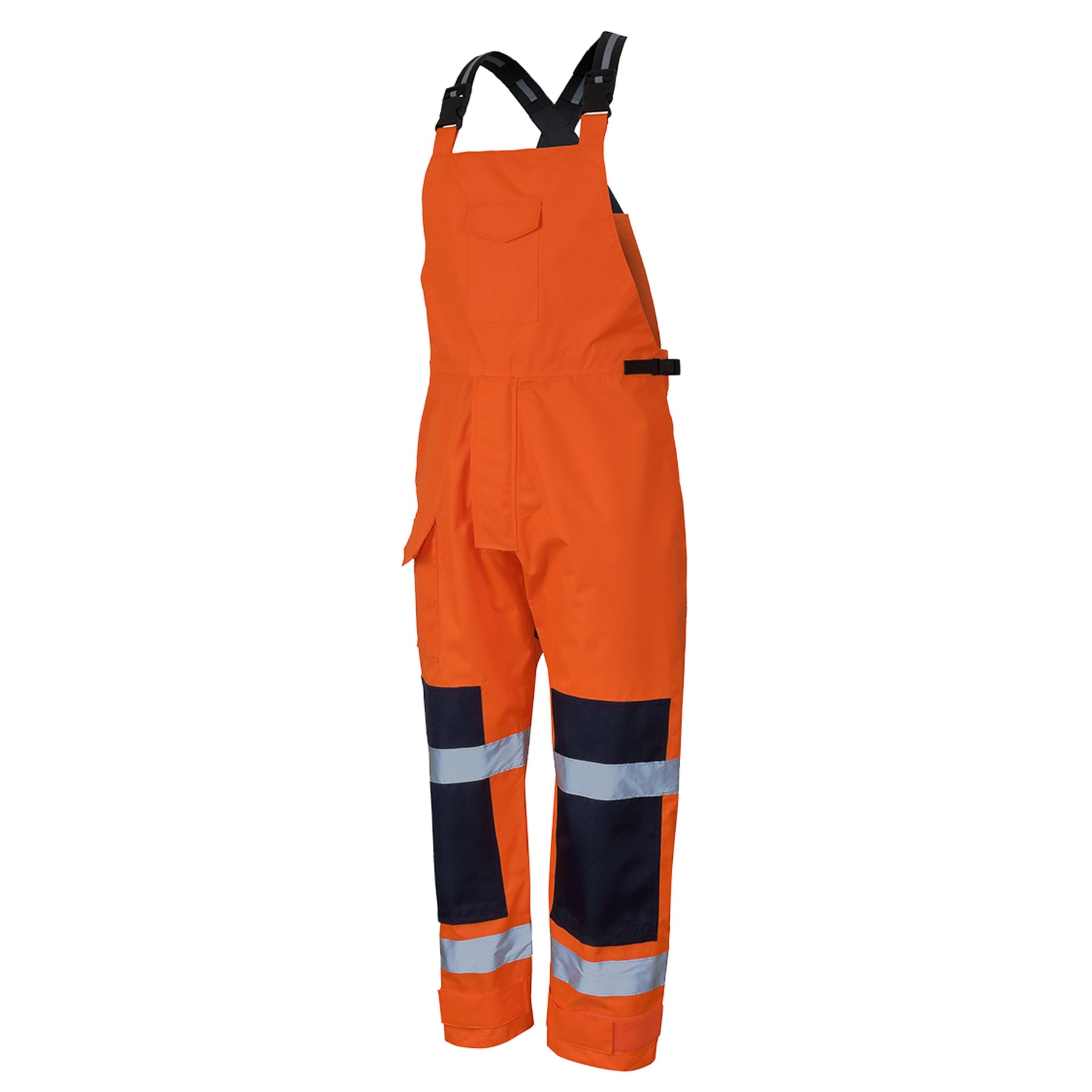jbs wear waterproof bib and brace overall in orange