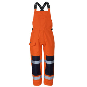 jbs wear waterproof bib and brace overall in orange
