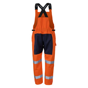 jbs wear waterproof bib and brace overall in orange