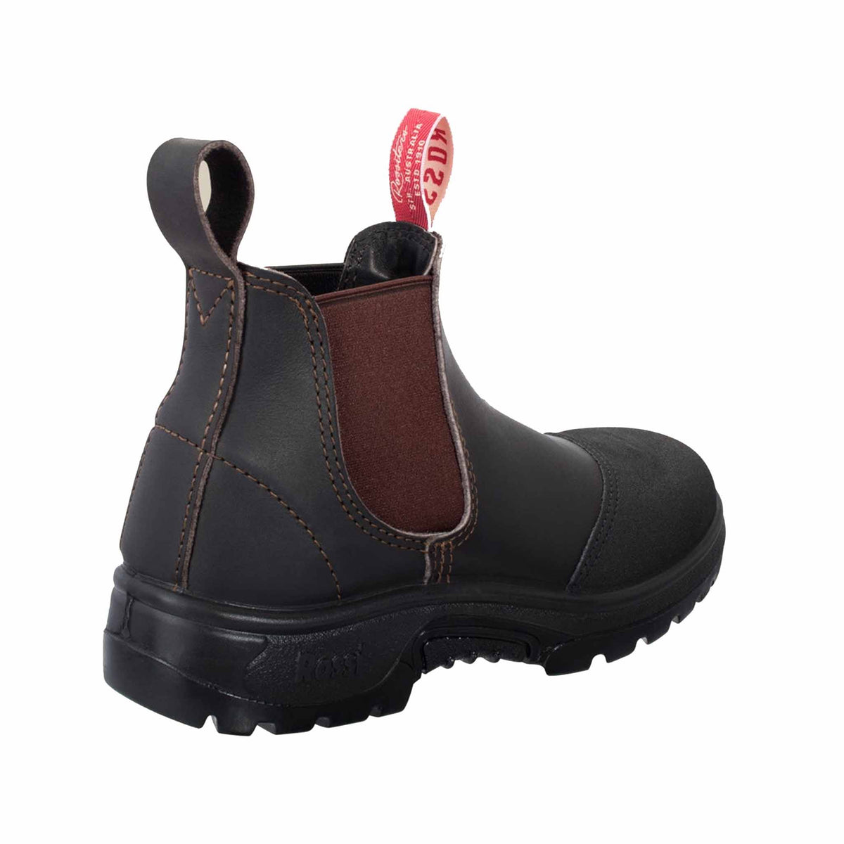 hercules safety boot in brown