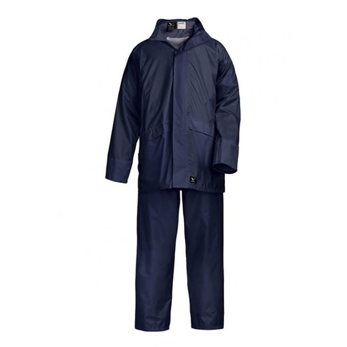 rainbird base set wet weather jacket and pants in navy