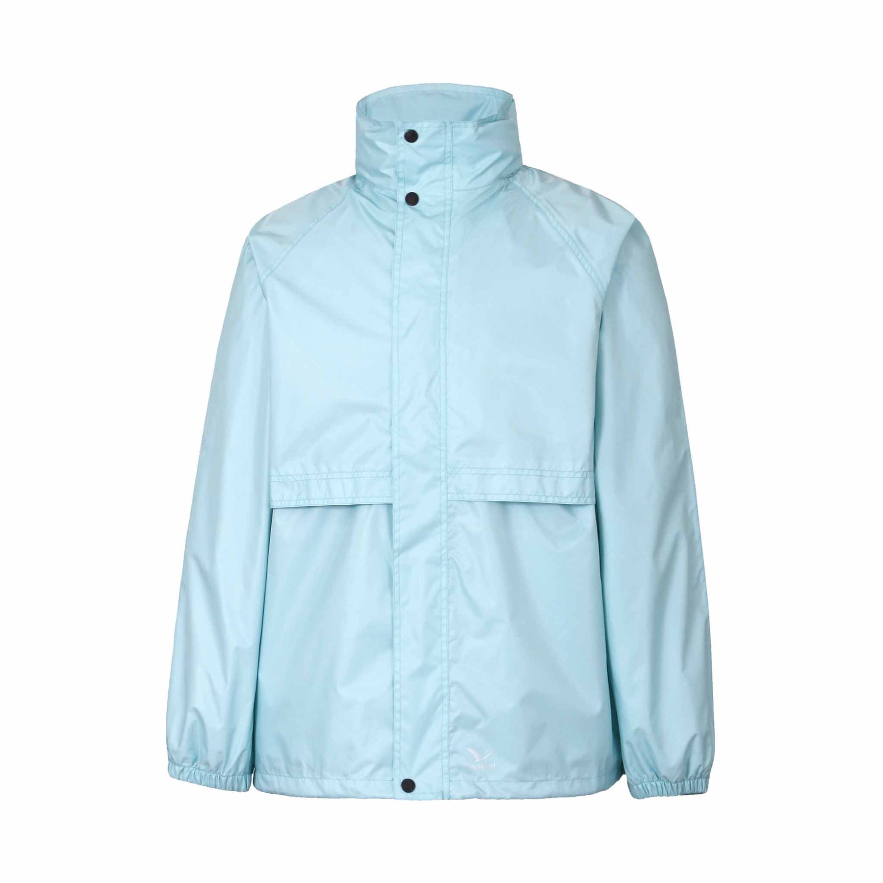 womens stowaway rainbird jacket in mint