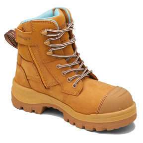 blundstone womens rotoflex work boot in wheat