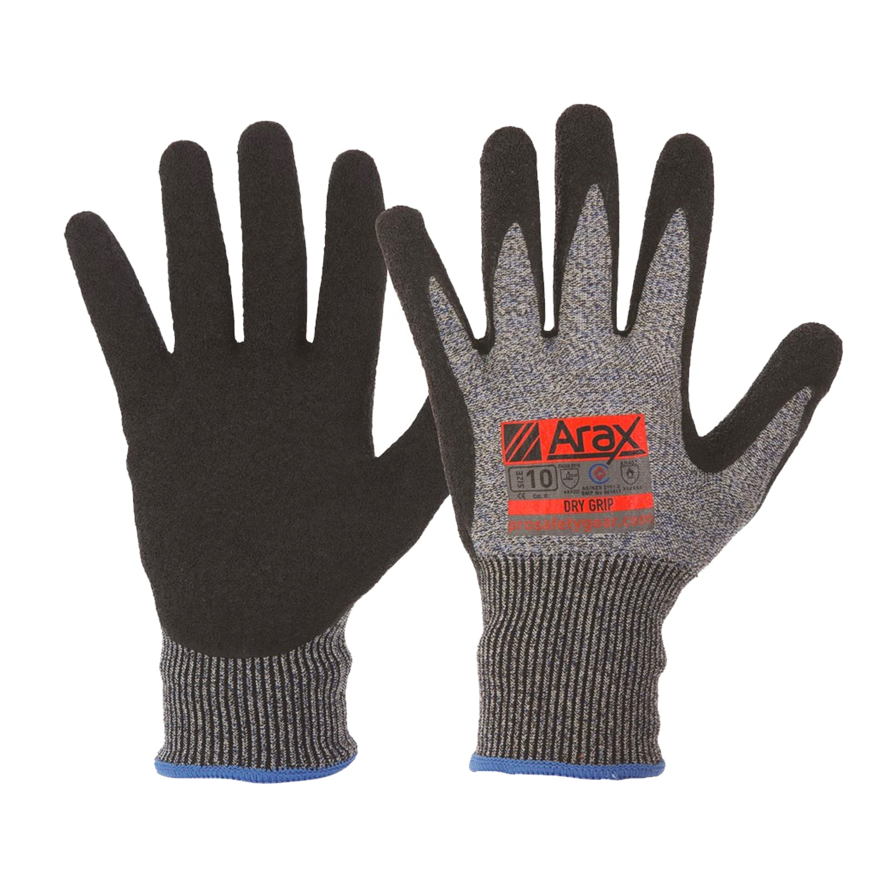 arax dry grip gloves