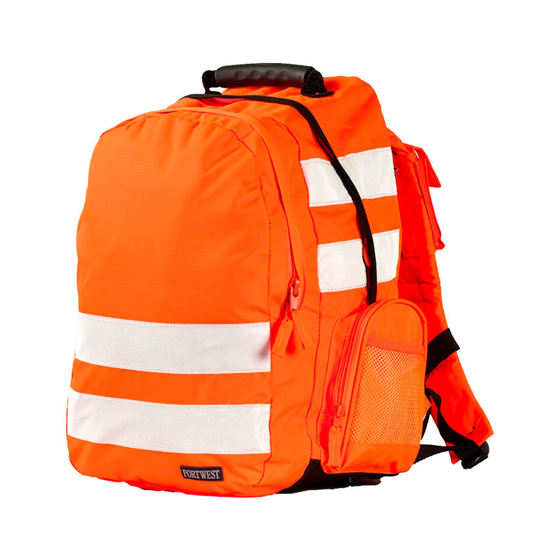 portwest hi vis orange rucksack